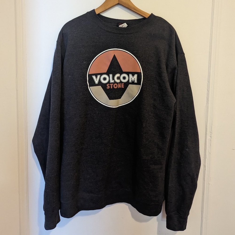 Rare Vintage Volcom Long Sleeve Crewneck Sweater - Men's Large